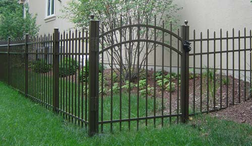 aluminum fence image